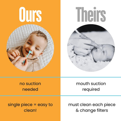 oogiebear: Baby Nose Cleaner & Ear Wax Removal Tool - Safe Booger & Earwax Removal for Newborns, Infants, Toddlers - Dual-Ended - Essential Baby Stuff, Diaper Bag Must-Have, with CASE
