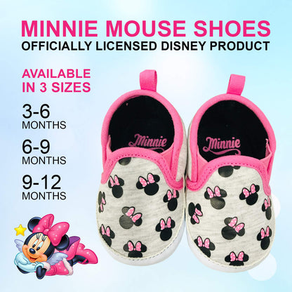 Disney Mickey Mouse Red and Black Infant Shoes