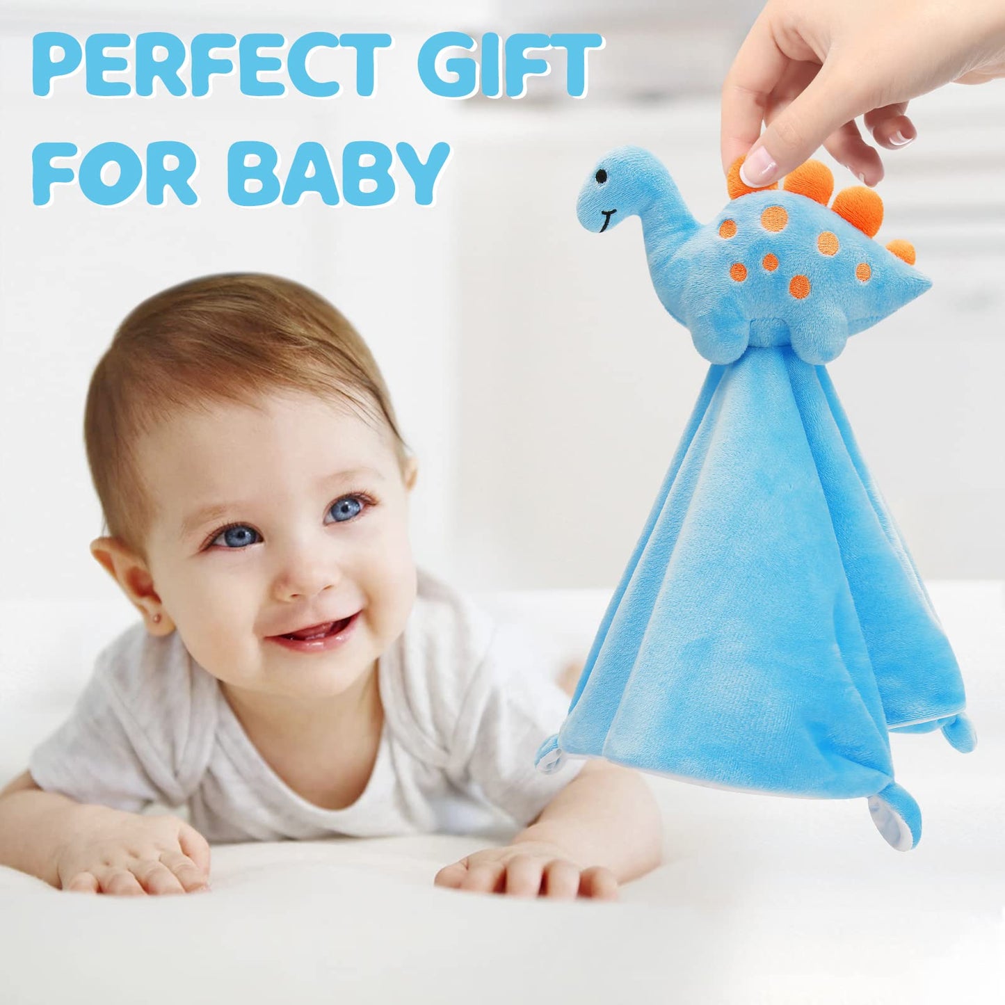 Pro Goleem Duck Security Blanket Soft Yellow Baby Lovey Unisex Lovie Baby Gifts for Newborn Toddler Snuggle Toy Stuffed Animal 16 Inch