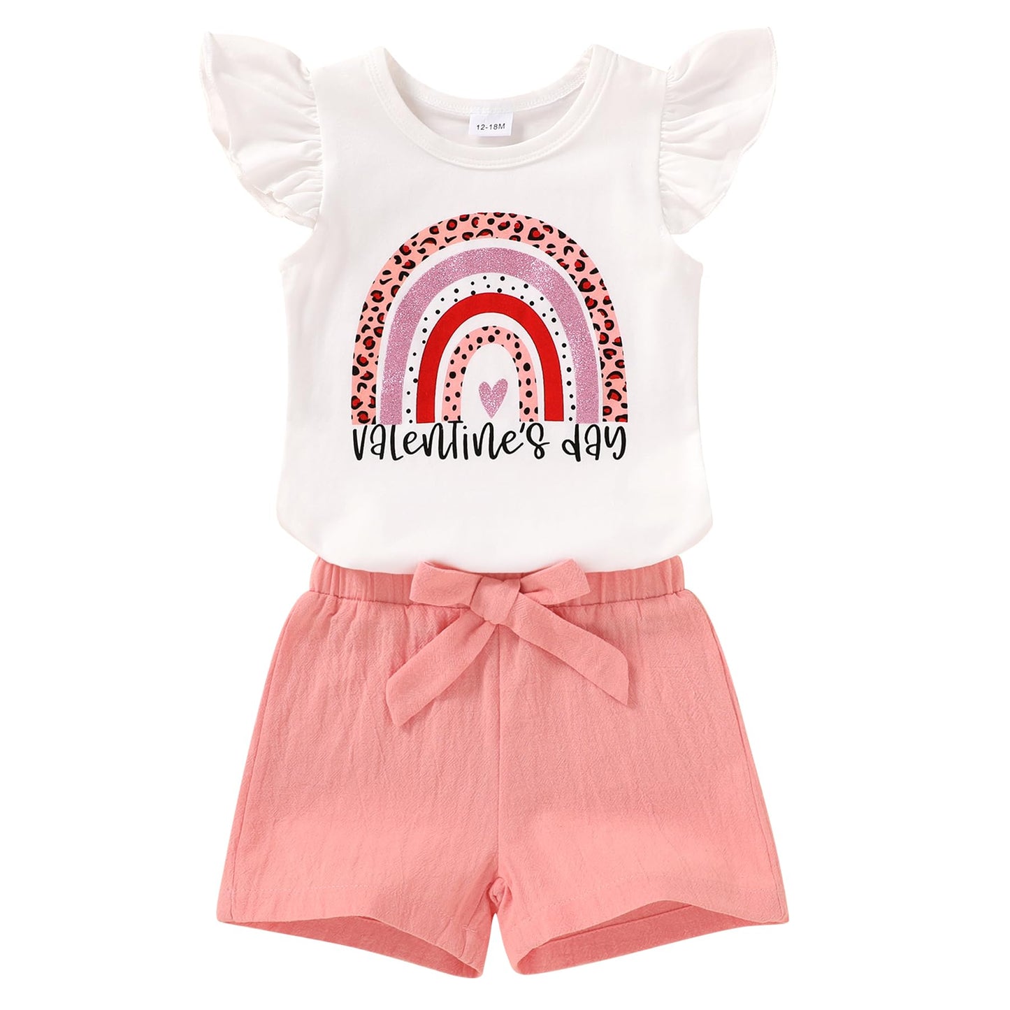 YOUNGER TREE Toddler Baby Girls Clothes Sunflower T-shirt + Bowknot Shorts with Cute Summer Girl Clothes Set