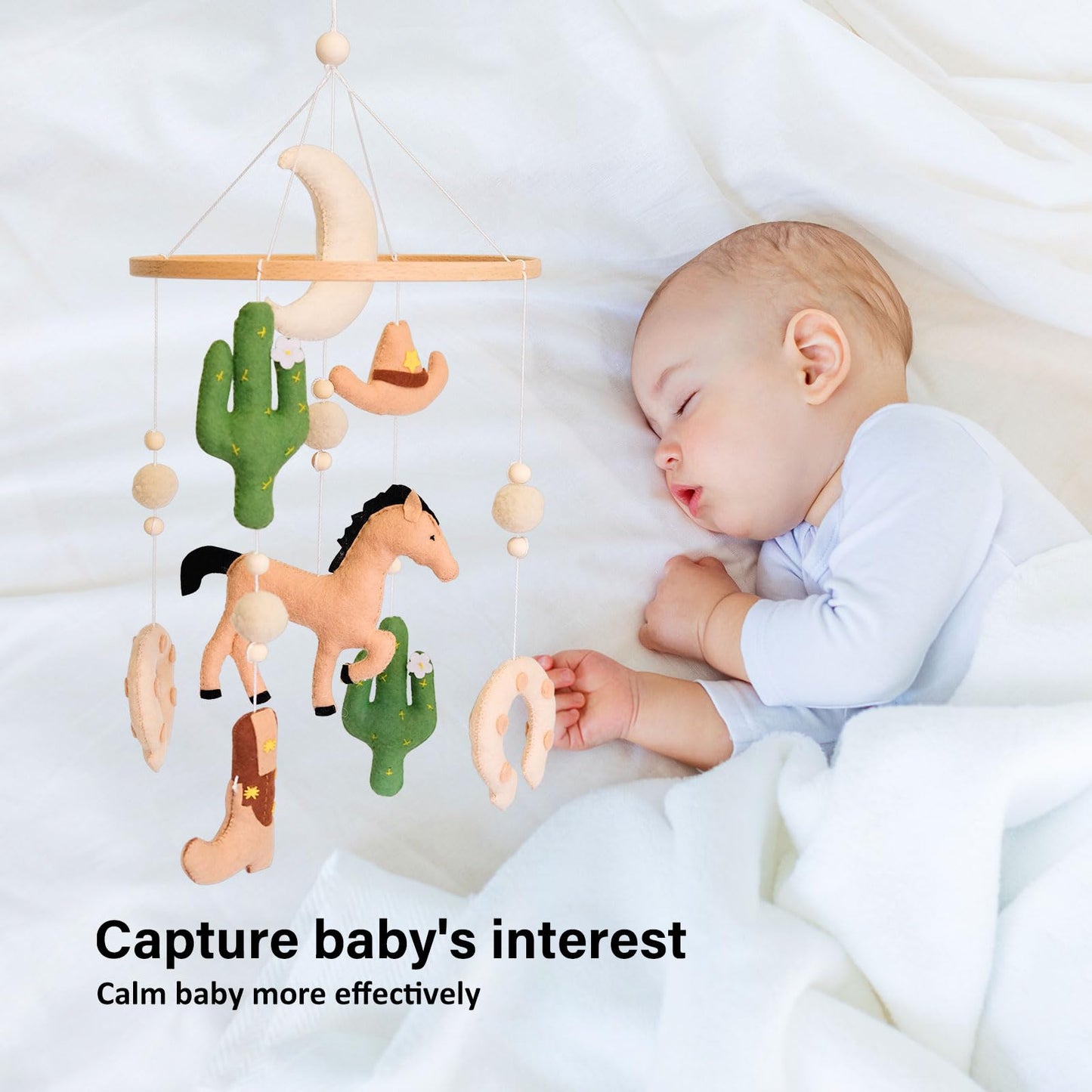 Western Baby Mobile, Cowboy Mobile for Crib, Crib Mobile for Boys, Western Nursery Decor Mobile,Baby Cowboy Nursery Decor