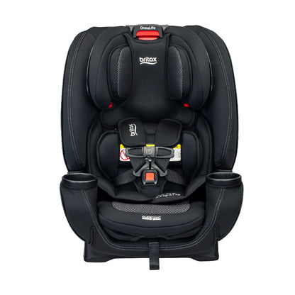 Britax One4Life Convertible Infant Car Seat, 10 Years of Use from 5 to 120 Pounds, Converts from Rear-Facing to Forward-Facing Booster Seat, Machine-Washable Fabric, Glacier Graphite