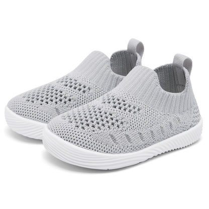 MORENDL Baby Shoes Toddler Walking Sock Shoes Non-Slip Breathable Boys & Girls Sneakers Infant Tennis Shoes