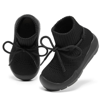 MORENDL Baby Sock Shoes Toddler Sneakers Infant Tennis Slip On Walking Shoes Boys & Girls Non-Slip Slippers