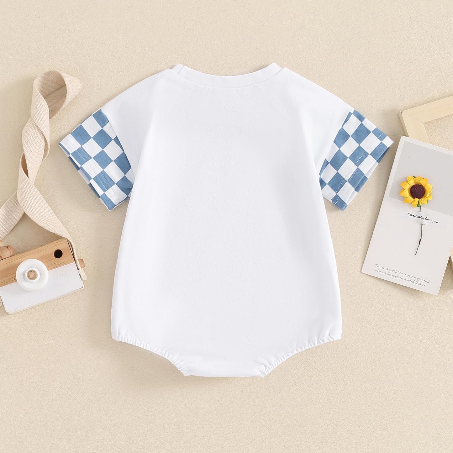 Newborn Infant Baby Boy Summer Outfit Mamas Boy Baby Clothes Boy Oversized Romper Shirts Short Sleeve Onesie