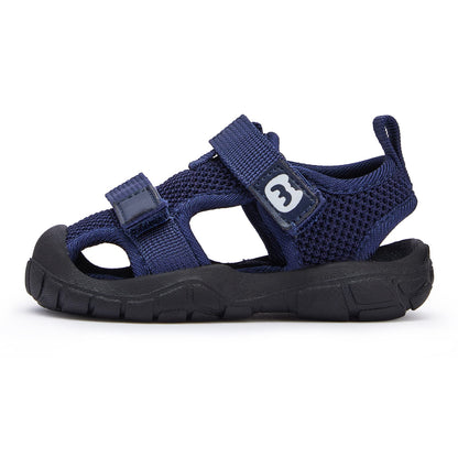 BMCiTYBM Baby Boy Girl Closed Toe Summer Sandals Lightweight Shoes Infant Non-Slip First Walking Sneakers 6 9 12 18 24 Months