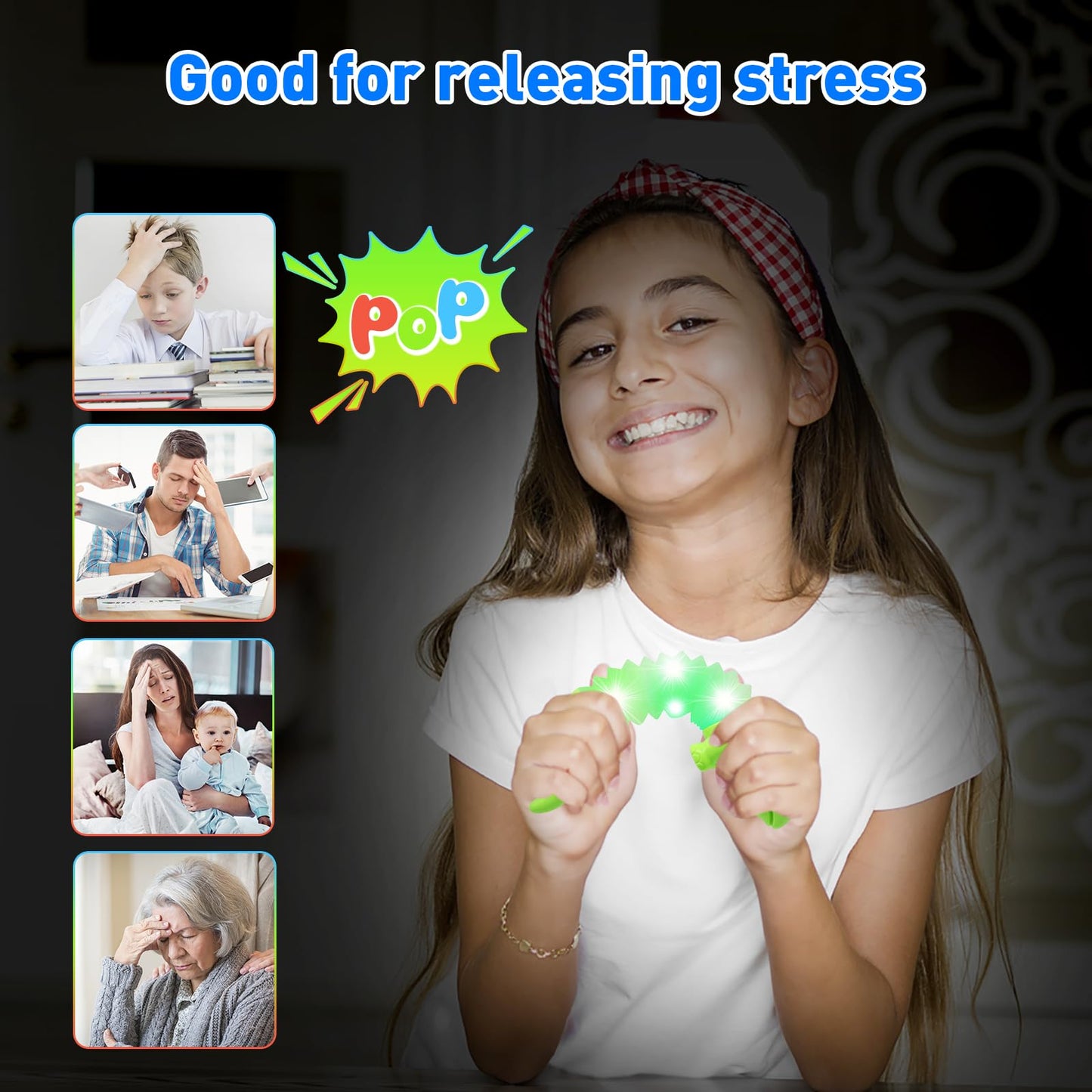 2025 Upgraded Baby Bath Toys,Educational Light Up Bath Toys for Kids 1-3, 4 Pcs Light Up Floating ,Stress Relief, Toddler Newborn Birthday Easter Baby Gifts