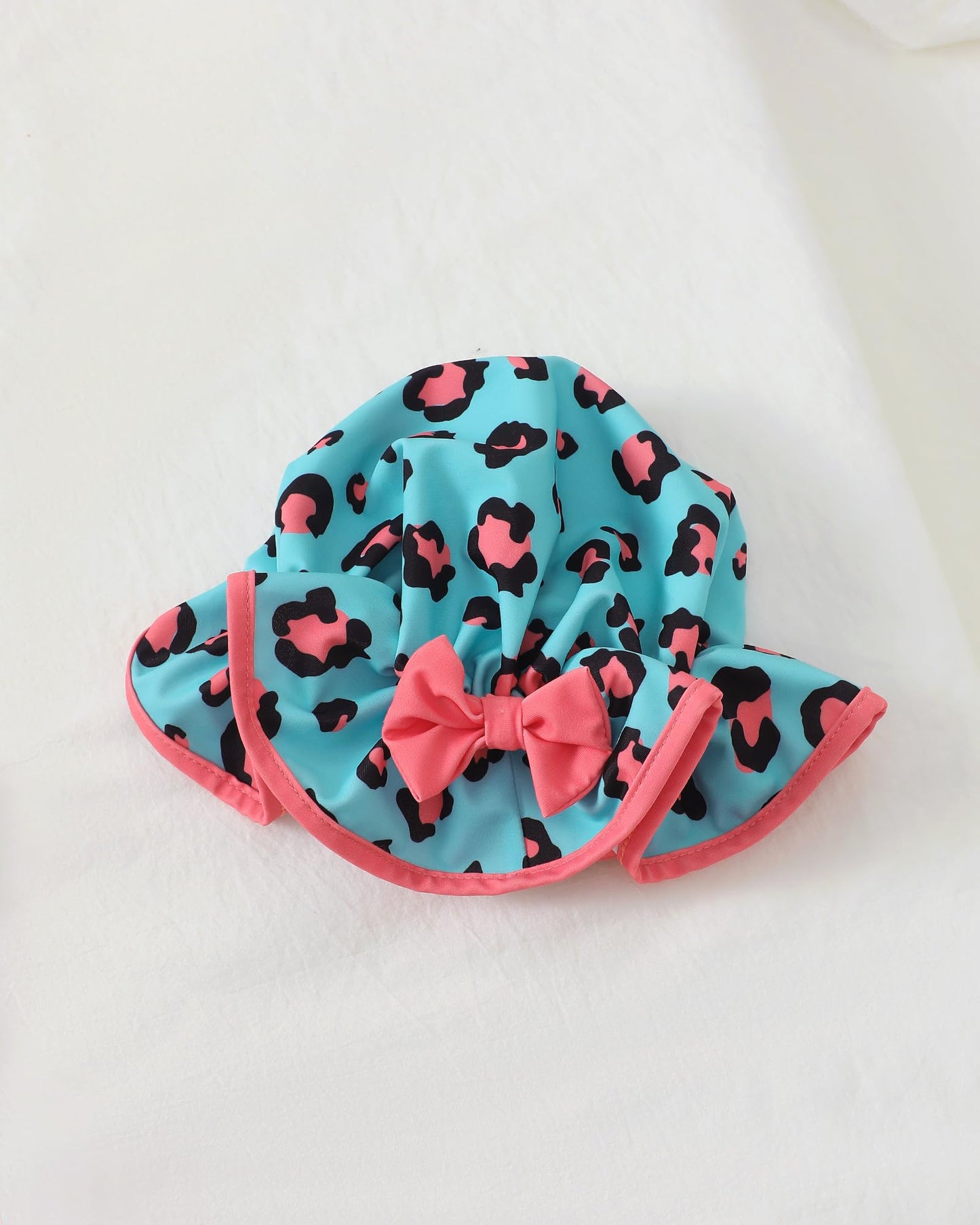 Mioglrie Baby Infant Swimsuit Girl Toddler Bathing Suit Girl Summer Beach Bikini Tankini Swimwear Hat 3-24 Months 2t-5t
