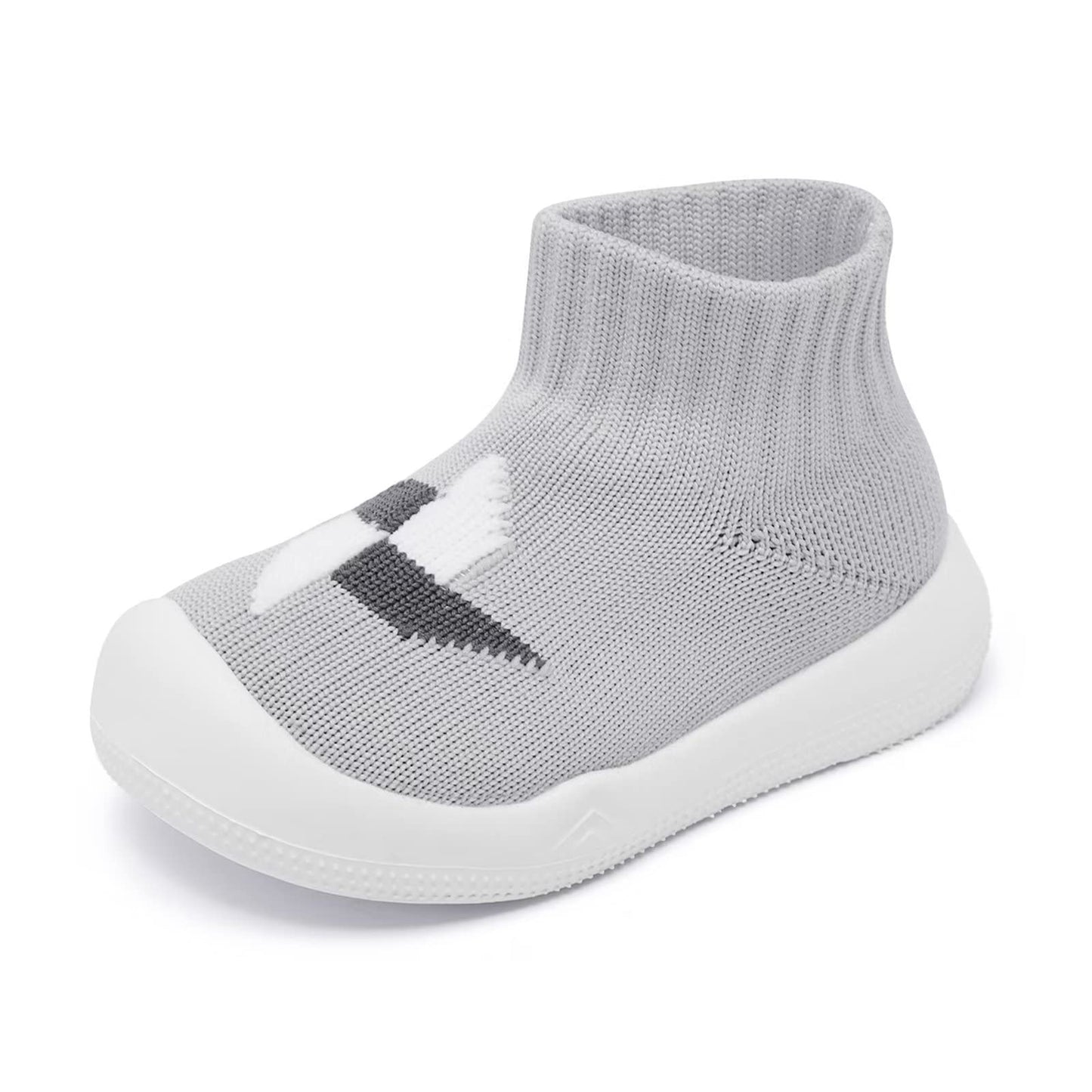 Eashi Baby Boy Girl Non-Skid Indoor Infant Walking Shoes Breathable Warm Elastic Sock Shoes with Memory Sole Protect Toes Outdoor Sneakers