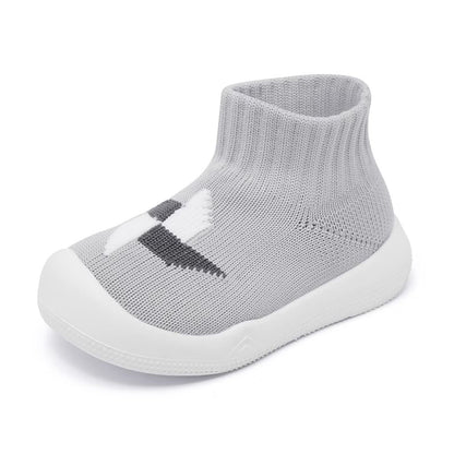Eashi Baby Boy Girl Non-Skid Indoor Infant Walking Shoes Breathable Warm Elastic Sock Shoes with Memory Sole Protect Toes Outdoor Sneakers
