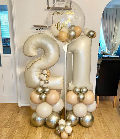 Sage Green Gold White Party Balloons, 50Pcs Sage Green and Gold Confetti Party Balloons For Birthday Baby Shower Engagement Wedding Anniversary Party Decorations