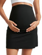 CRZ YOGA Butterluxe Maternity High Waisted Skirts for Women A Line Golf Tennis Workout Casual Pregnancy with Shorts Pockets
