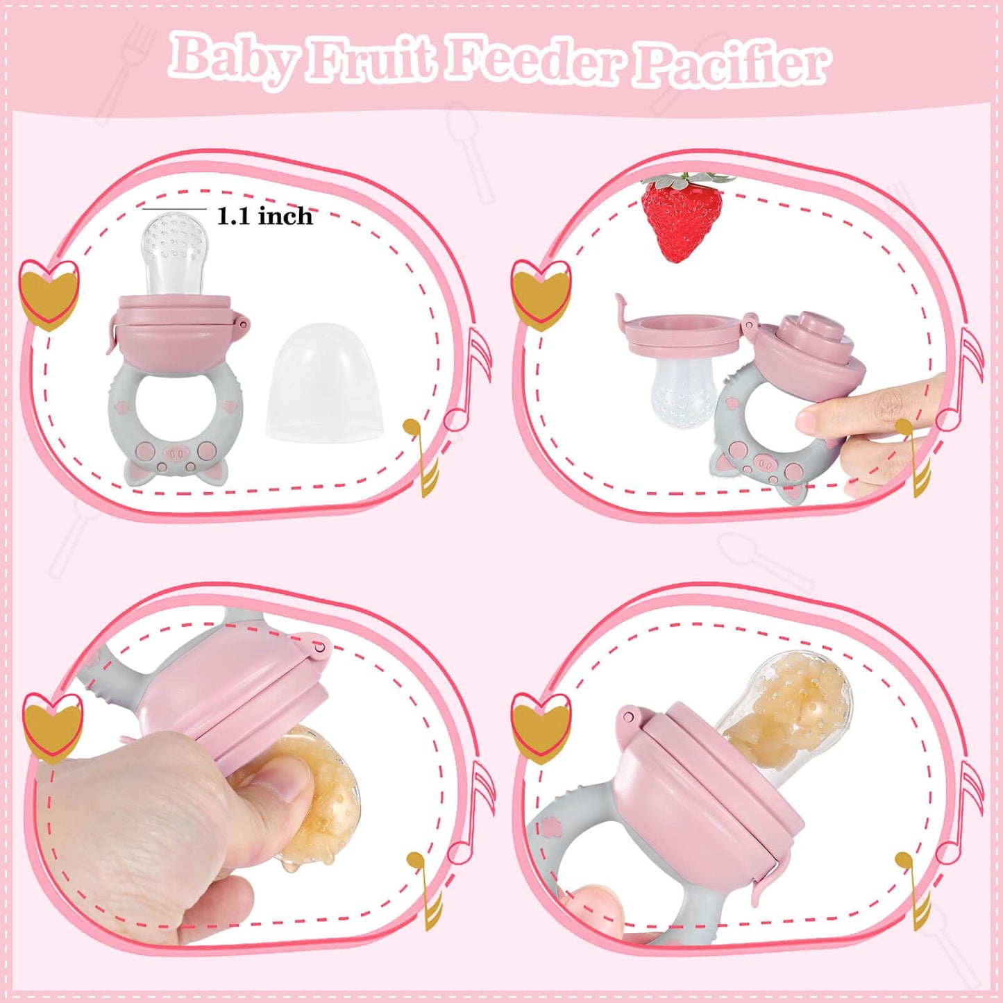 Silicone Baby Feeding Set 10 Pcs Baby Led Weaning Supplies Suction Bowl Divided Plate Baby Bibs Fruit Feeder Baby Spoons Forks Sippy Cup Toddler Utensil Sets Baby Essentials for Newborn Gift