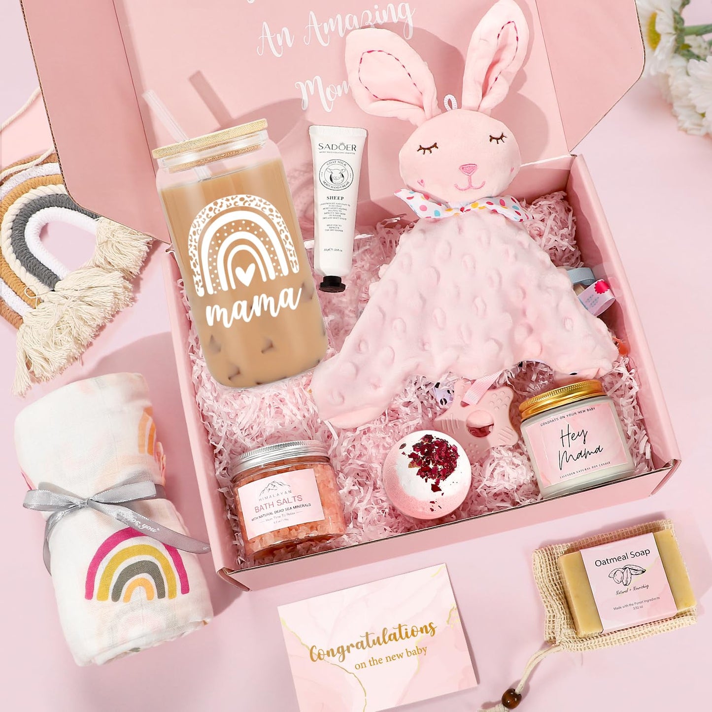 New Mom Gifts for Women After Birth, Baby Shower Gifts for Mom to Be, Pregnancy Gifts for Expecting Mom, First Time Mothers Day Gift for New Mom, Pregnancy Gifts for Women and Baby