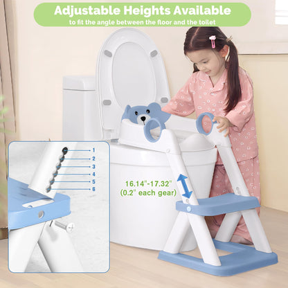Training Toilet Ladder, Multi-Use, Convenient and Suitable for Most Situations，Girls, Boys