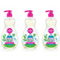 Dapple Baby Bottle Soap, Hypoallergenic Dish Soap for Baby Bottles, Powered by Plants, Travel Size, Fragrance Free, 3 Fl Oz (Pack of 2)