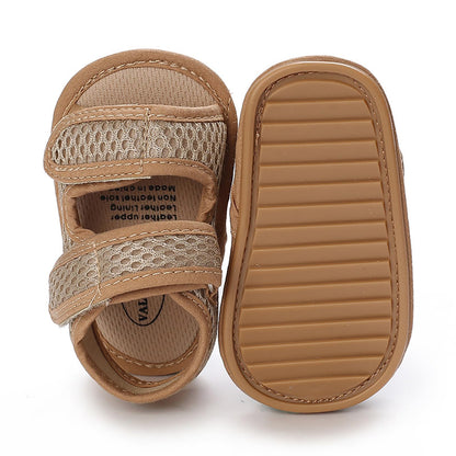 SOFMUO Baby Girls Boys Sparkly Bowknot Sandals Premium Soft Anti-Slip Rubber Sole Infant Summer Outdoor Shoes Toddler First Walkers