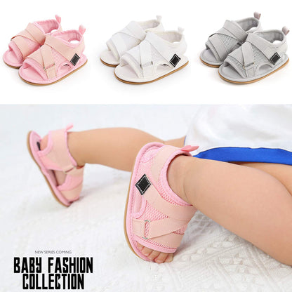Baby Girls Boys Summer Sandals Unisex Infant Premium Soft Anti-Slip Rubber Sole Toddler Outdoor Beach Walking Shoes