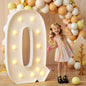 imprsv Marquee Light Up Letters, 3FT Mosaic Letters with Light for Baby Shower Graduation Party Decor, Large A for Engagement Wedding Party Decorations (Need to Assemble)
