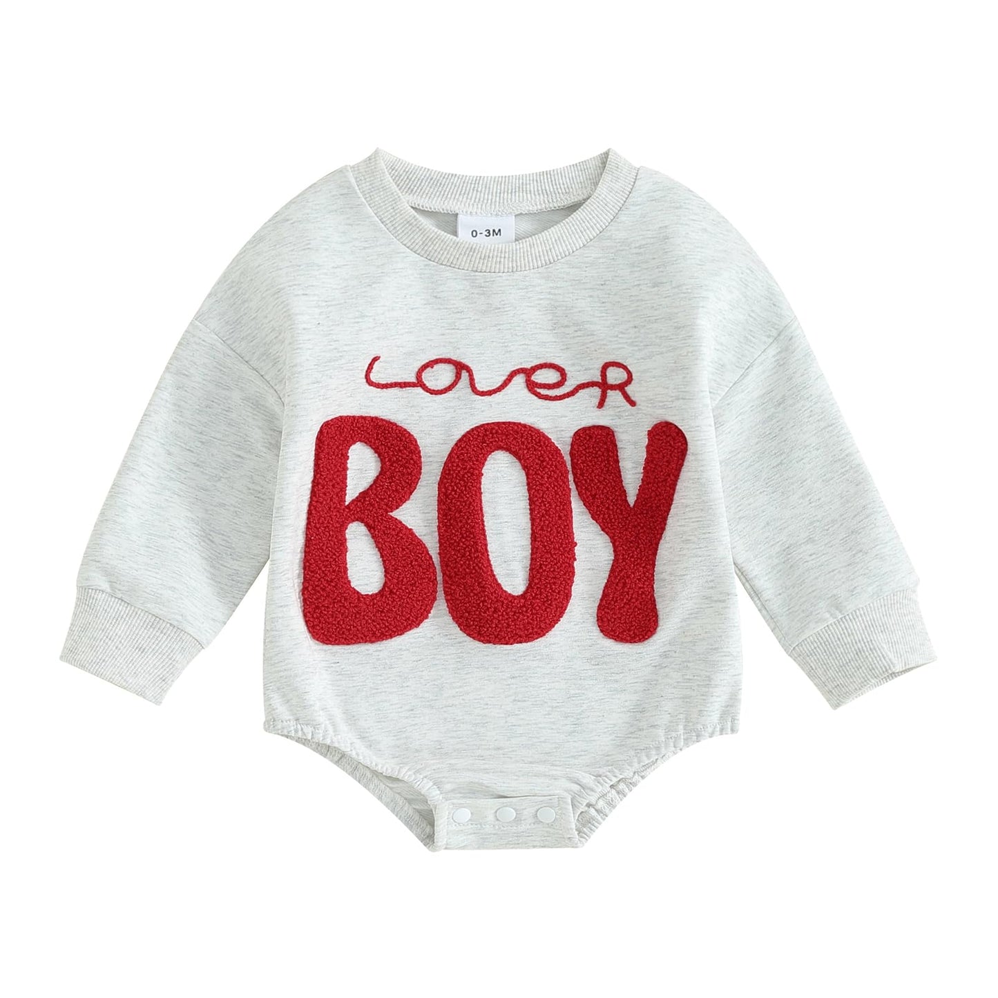 VISGOGO Newborn Infant Baby Boy Girls Oversized Romper Little Dude Sweater Onesie Coming Home Outfit Neutral Clothes