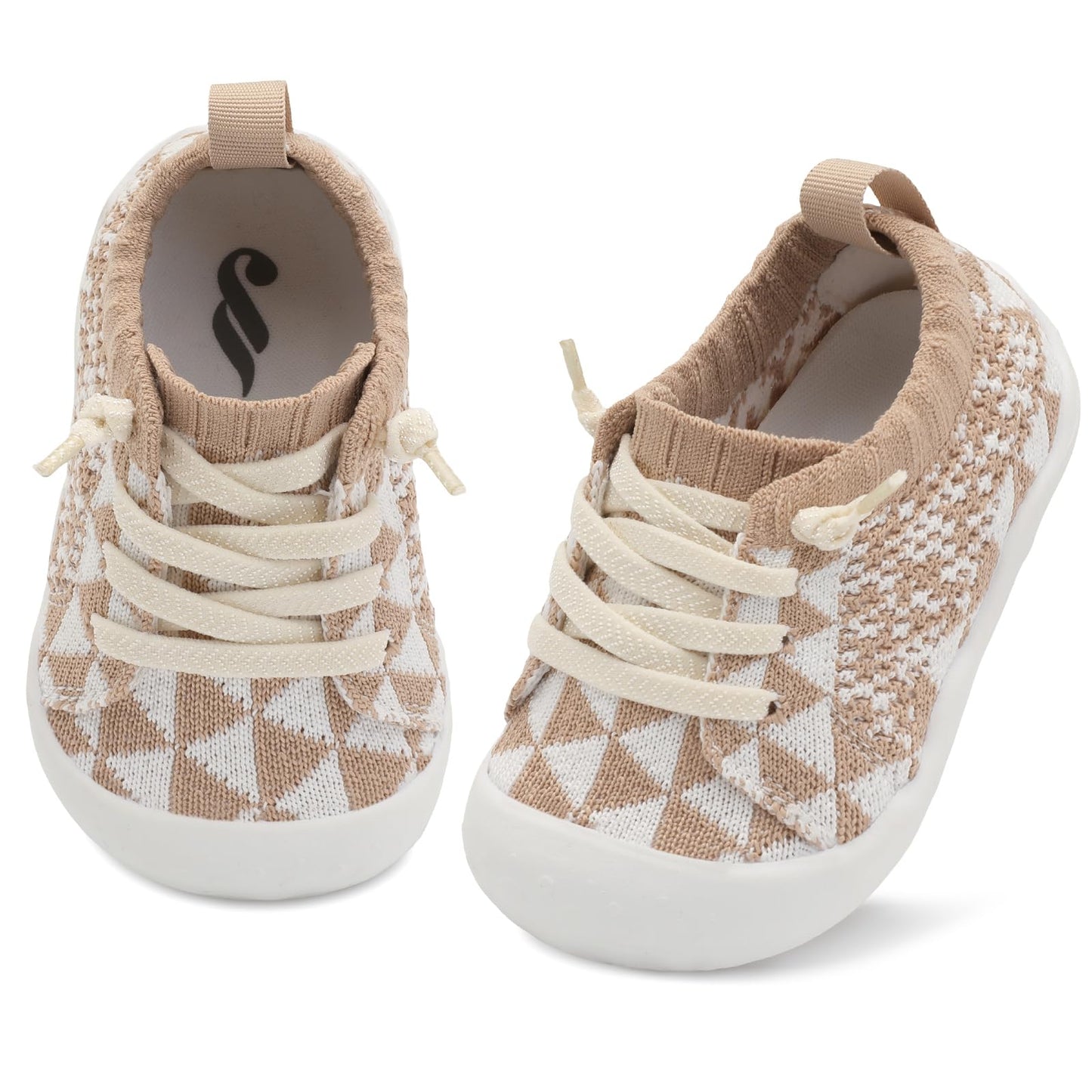 JIASUQI Baby Shoes for Toddler Boys Girls Sneakers Slip on Walking Shoes for Babies
