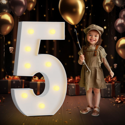 imprsv Marquee Light Up Letters, 3FT Mosaic Letters with Light for Baby Shower Graduation Party Decor, Large A for Engagement Wedding Party Decorations (Need to Assemble)