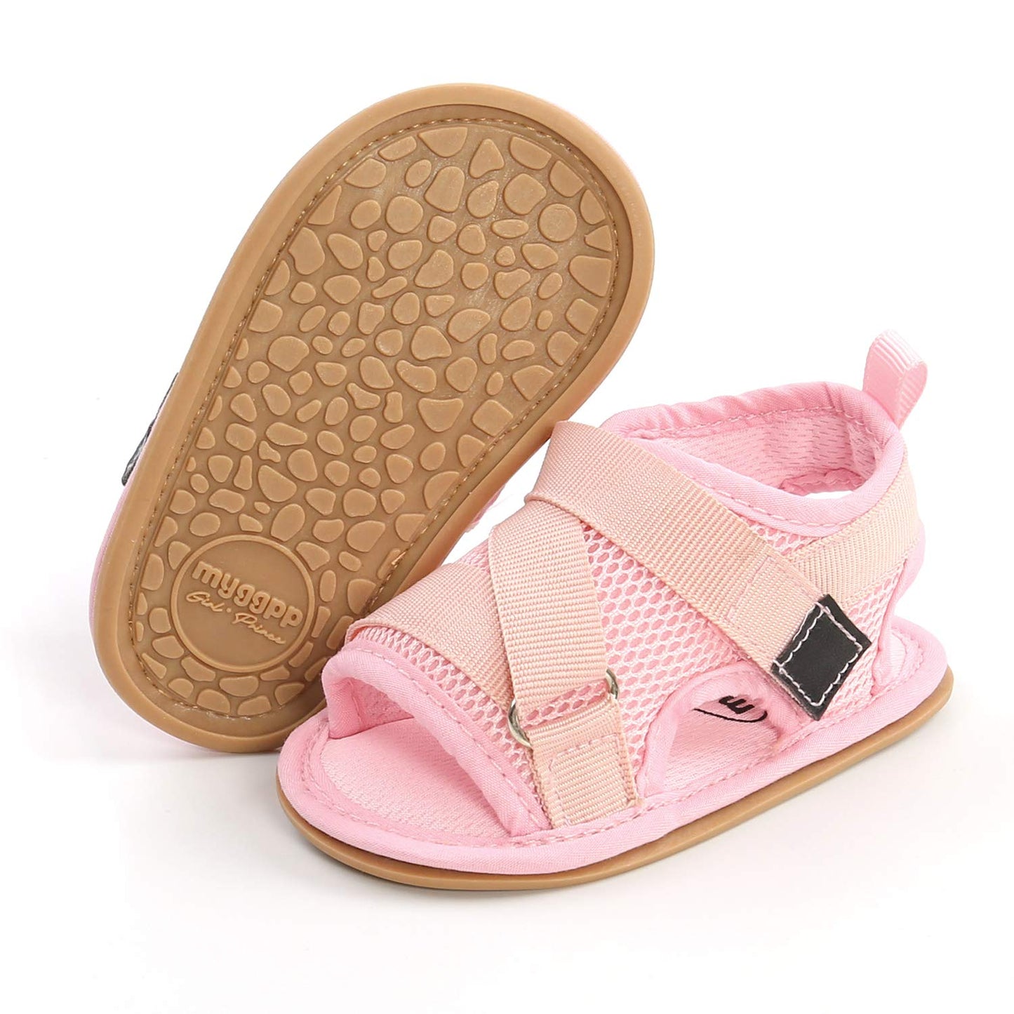 Baby Girls Boys Summer Sandals Unisex Infant Premium Soft Anti-Slip Rubber Sole Toddler Outdoor Beach Walking Shoes