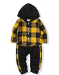 NZRVAWS Baby Boy Clothes Toddler Outfit Infant 6 12 18 24 Months2 3 4T Sweatsuit Ripped Jeans Fall Winter Clothing