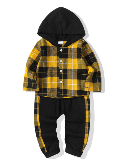NZRVAWS Baby Boy Clothes Toddler Outfit Infant 6 12 18 24 Months2 3 4T Sweatsuit Ripped Jeans Fall Winter Clothing