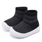 Eashi Baby Boy Girl Non-Skid Indoor Infant Walking Shoes Breathable Warm Elastic Sock Shoes with Memory Sole Protect Toes Outdoor Sneakers