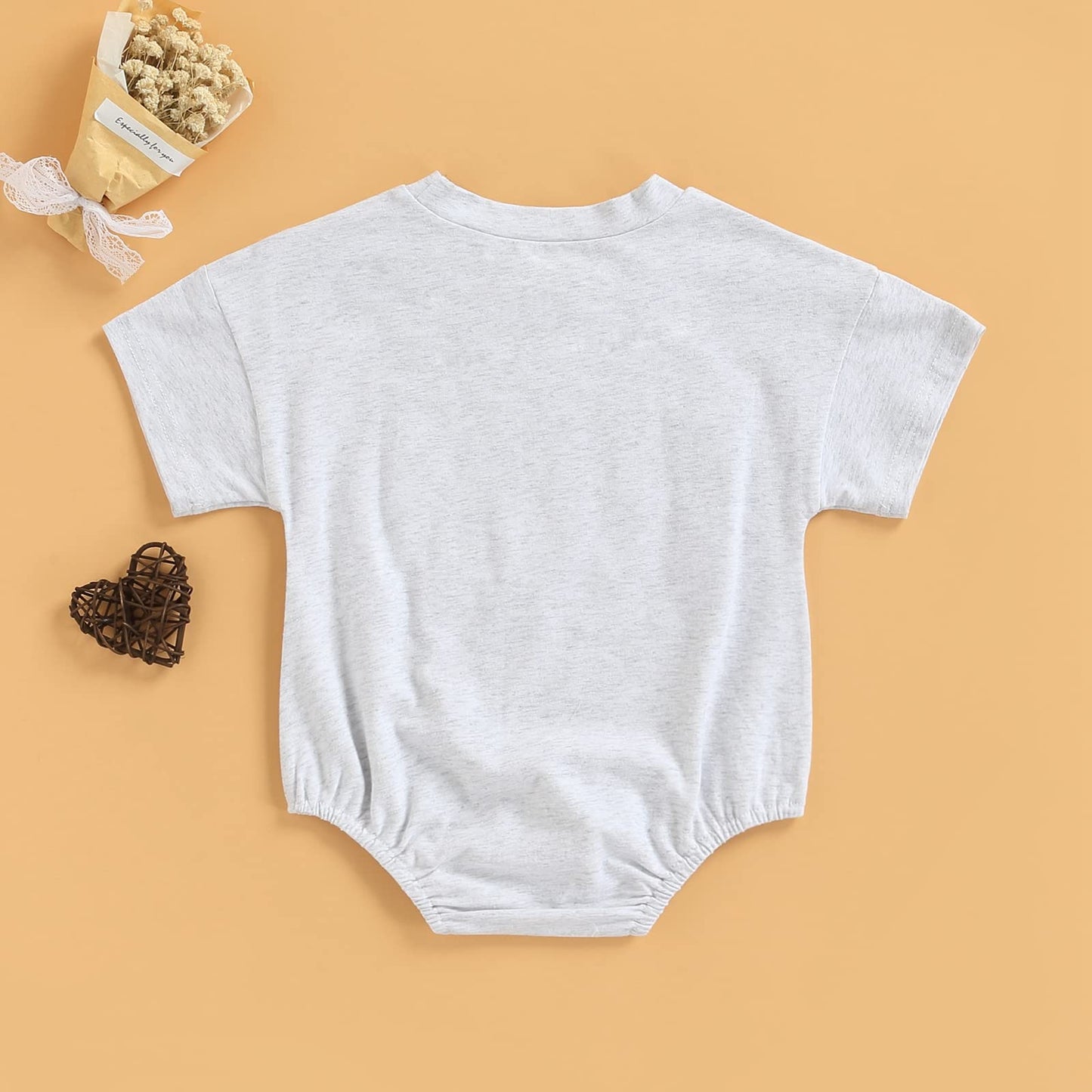Newborn Infant Baby Boy Summer Outfit Mamas Boy Baby Clothes Boy Oversized Romper Shirts Short Sleeve Onesie