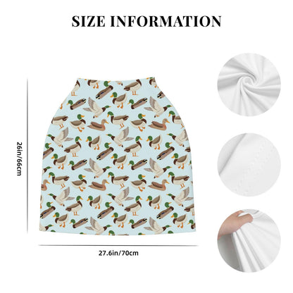 Cute Butterfly Baby Stuff Car Seat Covers Baby Multi-Use Car Seat Canopy Carrier Cover, Breathable Breastfeeding Cover Boys & Girls