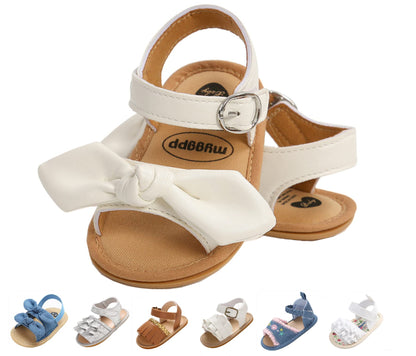 Baby Girls Sandals Summer Shoes Outdoor First Walker Toddler Girls Shoes for Summer
