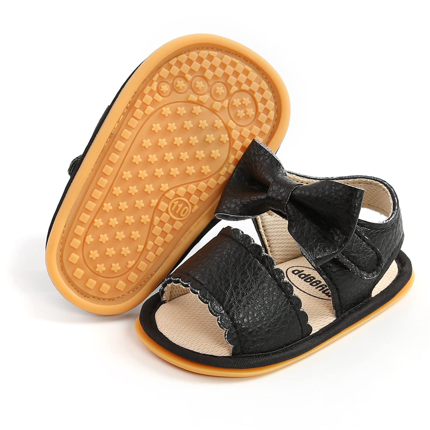 Baby Girl Sandals Summer Crib Shoes Bowknot Soft Sole Infant Girls Princess Dress Flats First Walker Shoes