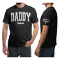 FLOCHIL Personalized Fathers Day Shirts with Kids Name, Custom Dad Shirts for Men, Gifts for Dad, Fathers Day, Christmas