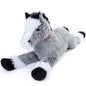 Tezituor Giant Stuffed Animal, 4ft Large Brown Pony Plush Toy, 47 inch Horse Plush Pillow Gift for Boys Girls