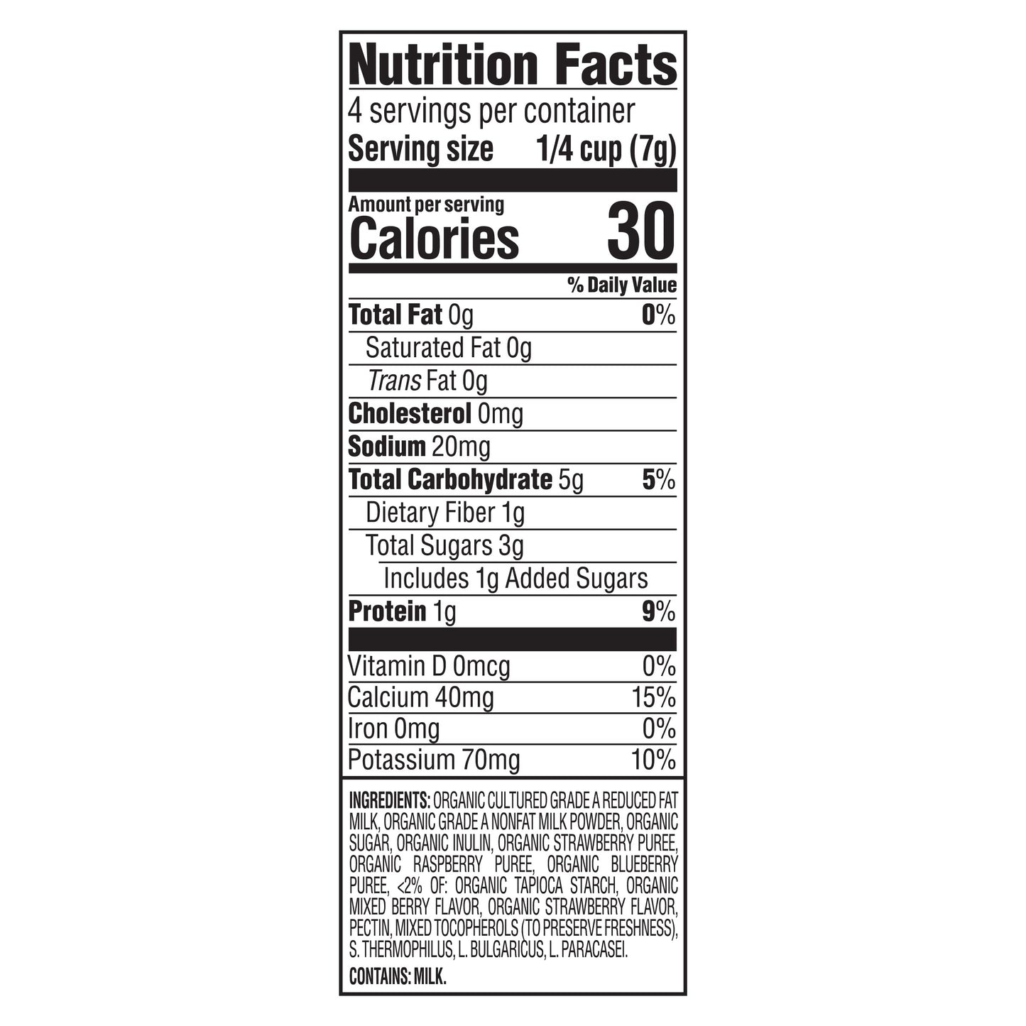 Happy Baby Organics Yogis Freeze-Dried Yogurt & Fruit Snacks, Variety Pack, 1 Ounce (Pack of 6)