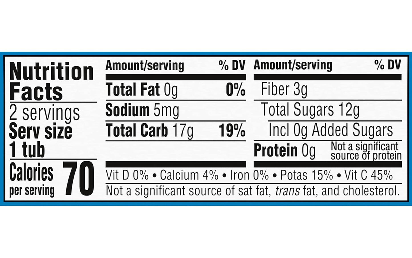 Gerber Natural for Baby 2nd Foods Baby Food Tubs, Pear, Non-GMO Pureed Baby Food, Made with Natural Fruit & Vitamin C, 2-4 OZ Tubs Per Pack (Pack of 4)