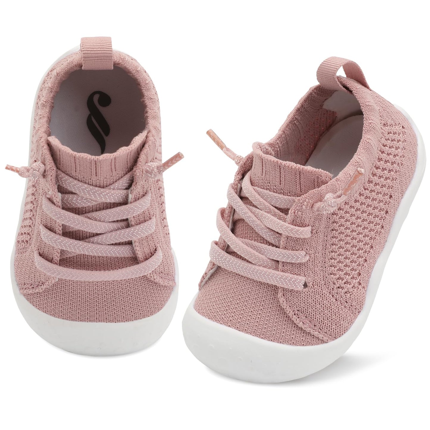 JIASUQI Baby Shoes for Toddler Boys Girls Sneakers Slip on Walking Shoes for Babies