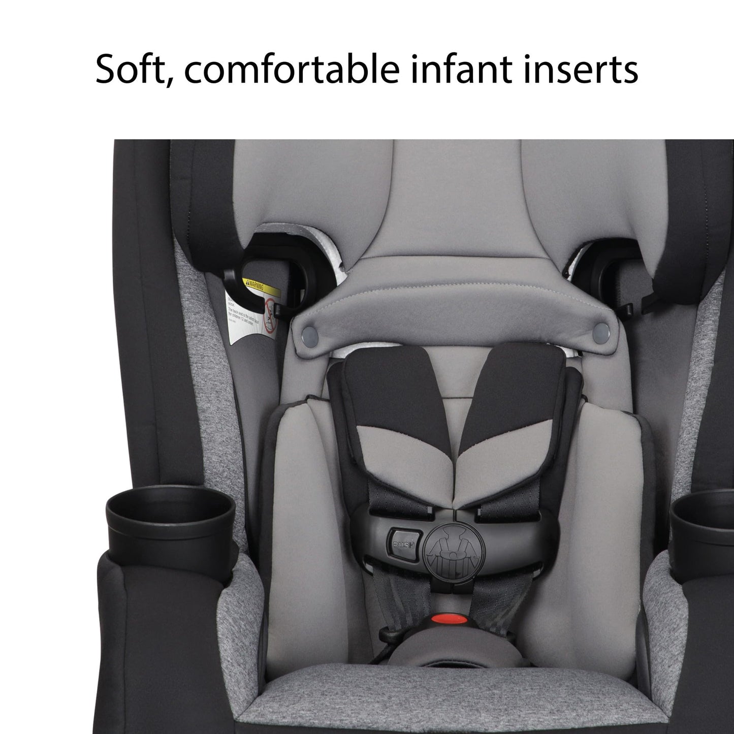 Safety 1st Convertible Car Seat, Convert from Rear to Forward Facing and Belt-Positioning Booster, High Street, From Birth to Age 10, TriMate