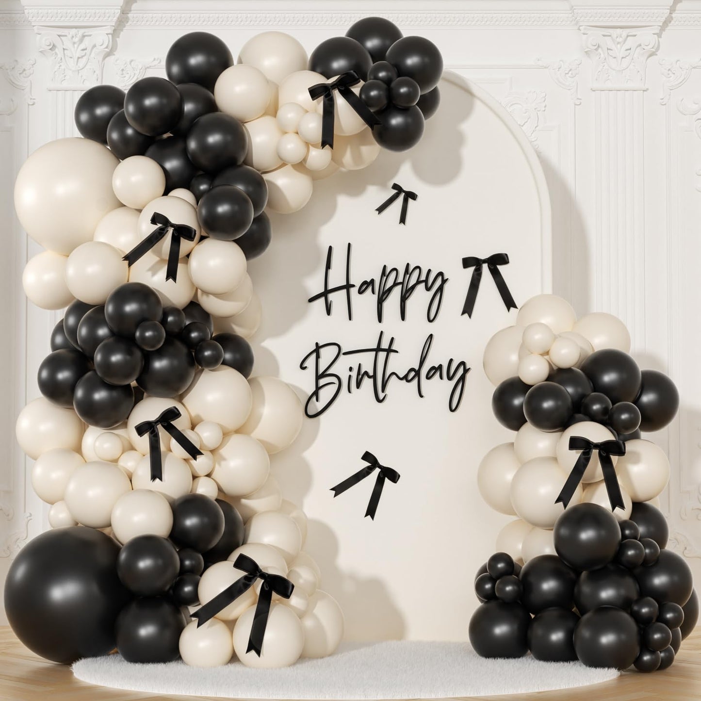 Dusty Pink Balloon Arch Kit 126 Pcs Pink and Sand White Balloon Arch Garland Kit Include Dusty Pink Sand White Balloons for Wedding Birthday Baby Shower Gender Reveal Decorations
