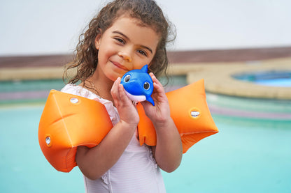 Robo Alive Junior Baby Shark New Silicon Fins Version Singing and Swimming Baby Shark (Yellow) by ZURU