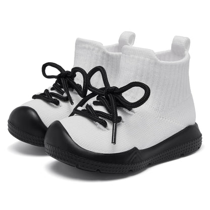MORENDL Baby Sock Shoes Toddler Sneakers Infant Tennis Slip On Walking Shoes Boys & Girls Non-Slip Slippers