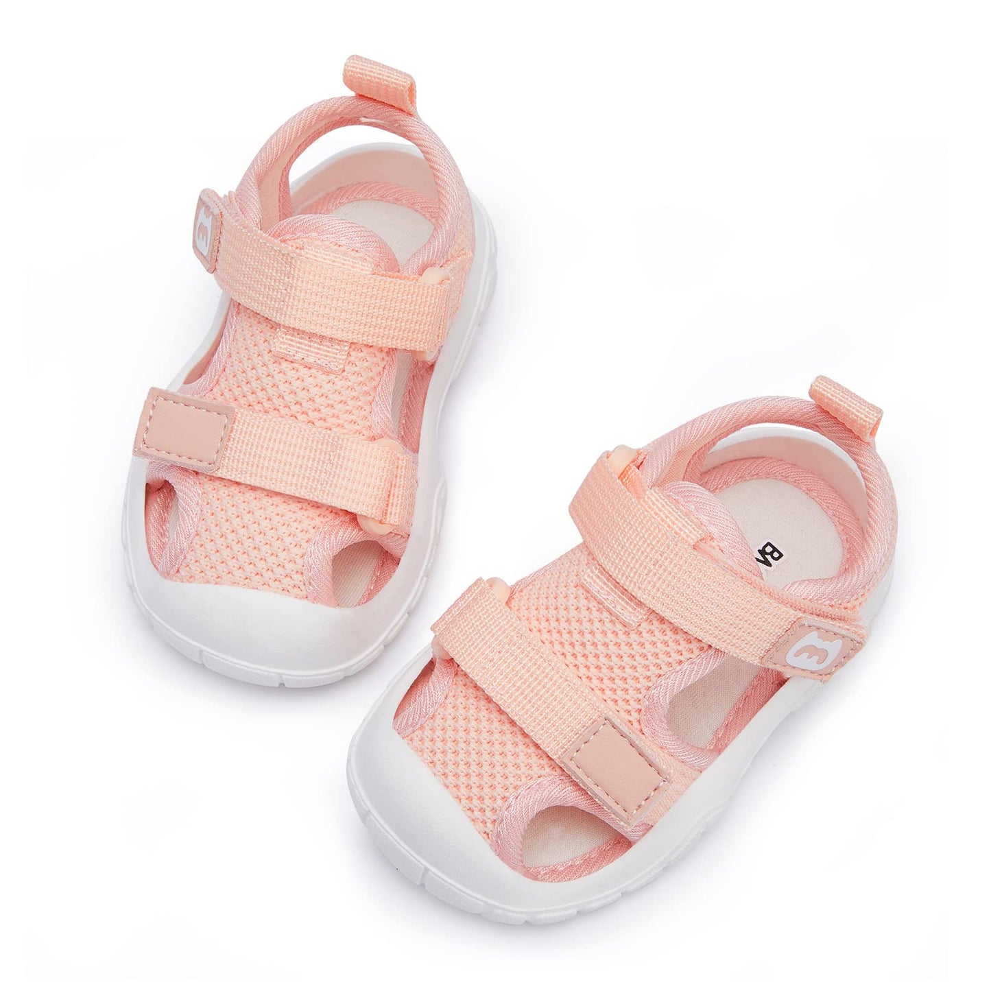 BMCiTYBM Baby Boy Girl Closed Toe Summer Sandals Lightweight Shoes Infant Non-Slip First Walking Sneakers 6 9 12 18 24 Months