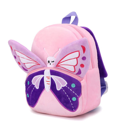 Toddler Backpack for Boys and Girls, Cute Soft Plush Animal Cartoon Mini Backpack Little For Kids 2-6 Years (Cows)