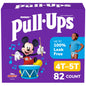 Pull-Ups Boys' Potty Training Pants, 3T-4T (32-40 lbs), 112 Count (4 Packs of 28)