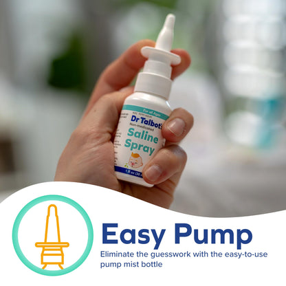 Dr. Talbot's Nasal Aspirator for Babies - Silicone - with Storage Case - Blue Elephant