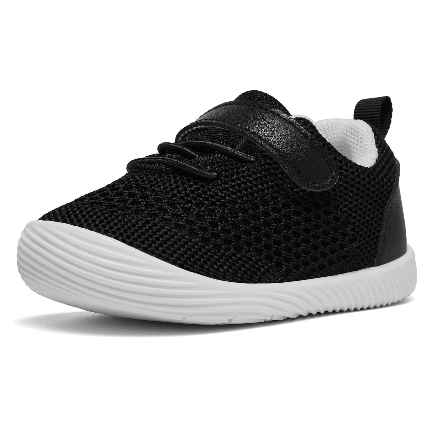 MORENDL Toddler Sneakers Baby Boys & Girls Barefoot Shoes Lightweight Breathable Walking Running Tennis Athletic Sport Shoes