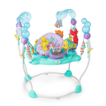 Bright Starts Disney Baby Finding Nemo Sea of Activities Baby Activity Center Jumper with Interactive Toys, Lights, Songs & Sounds, 6-12 Months (Blue)