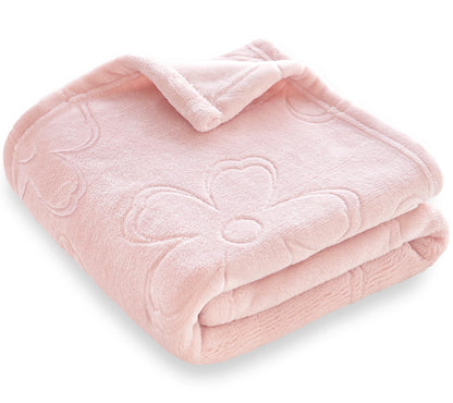 BORITAR Woodland Animal Baby Blanket for Boys Girls Ultra Soft Fleece Warm and Lightweight Blankets for Infant Toddler Newborn, 30x40 Inch, Sage Green